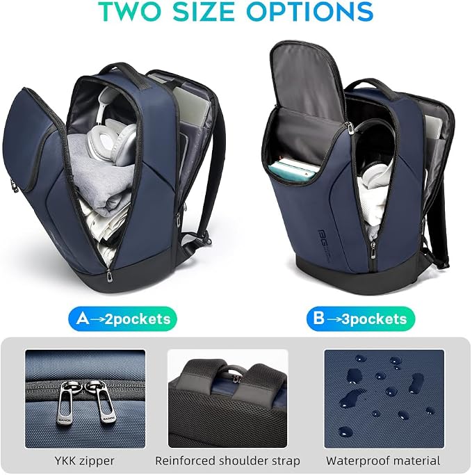 BANGE Business Commute Backpack Waterproof fit 15.6 Inch adopt in Commute