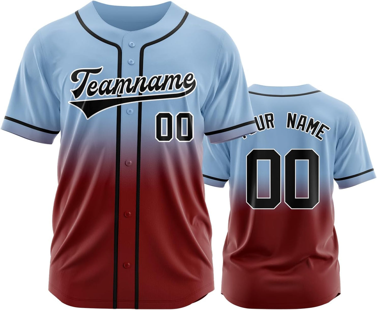 Skiennix Custom Baseball Jerseys - Personalized Team Names & Numbers for Men, Women & Youth