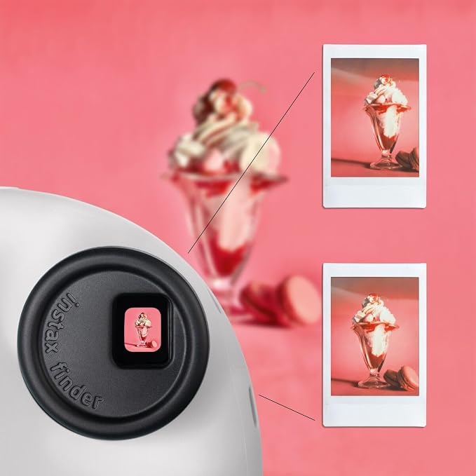instax mini 12 Camera, Clay White