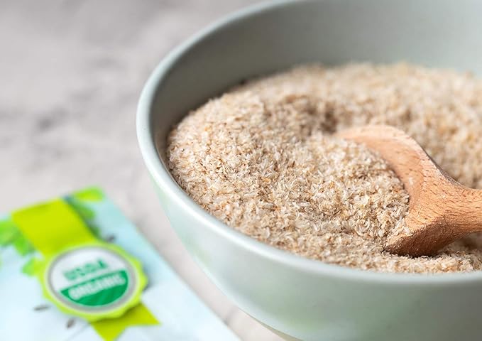 Food to Live - Organic Whole Psyllium Husks, 8 Ounces - Non-GMO Flakes, Vegan, Kosher, Keto Friendly, Raw, Unsweetened, Unflavored, Bulk, Rich in Dietary Fiber