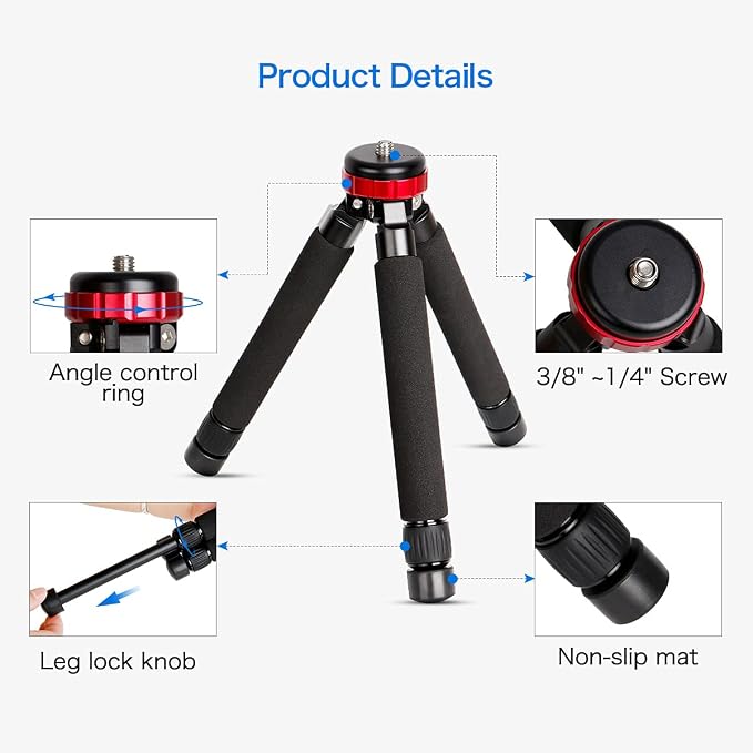 Koolehaoda Camera Mini Tripod Table Stand