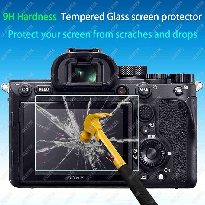 ULBTER Screen Protector for Sony alpha a7II A7III A7 III A7 II A7R IV A7R III