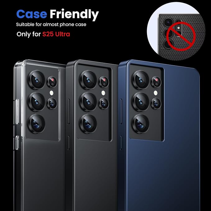 WSKEN for Samsung Galaxy S25 Ultra Camera Lens Protector