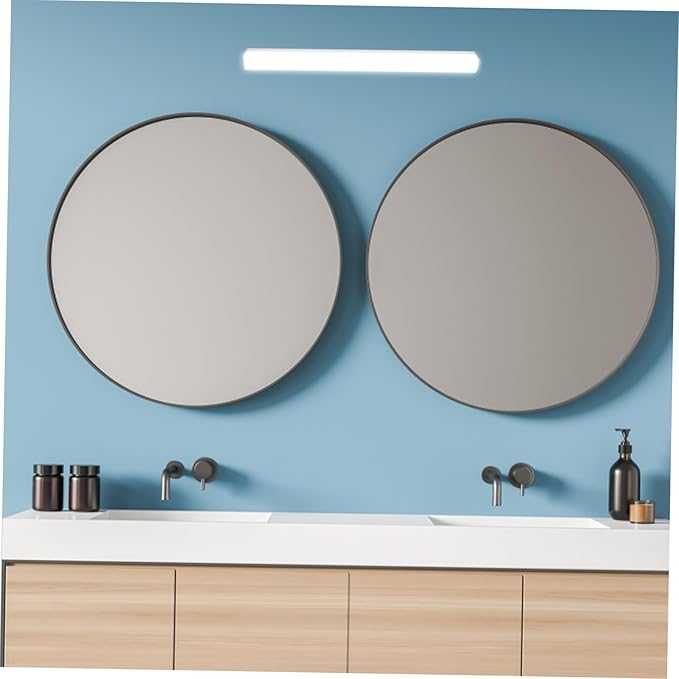 Angoily Led Vanity Light for Bathroom Mirror Over Mirror Light Fixture High Brightness for Makeup Application Humidity Resistant Design