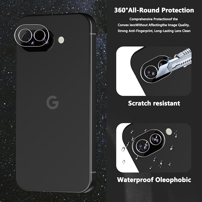 3+2 Pack Screen Protector for Google Pixel 9a Flexible TPU Film