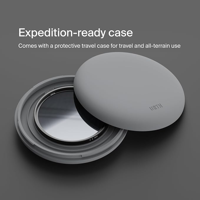 Urth 58mm Soft Graduated ND8 Lens Filter — 3-Stop, HD Optical Glass 20-Layer