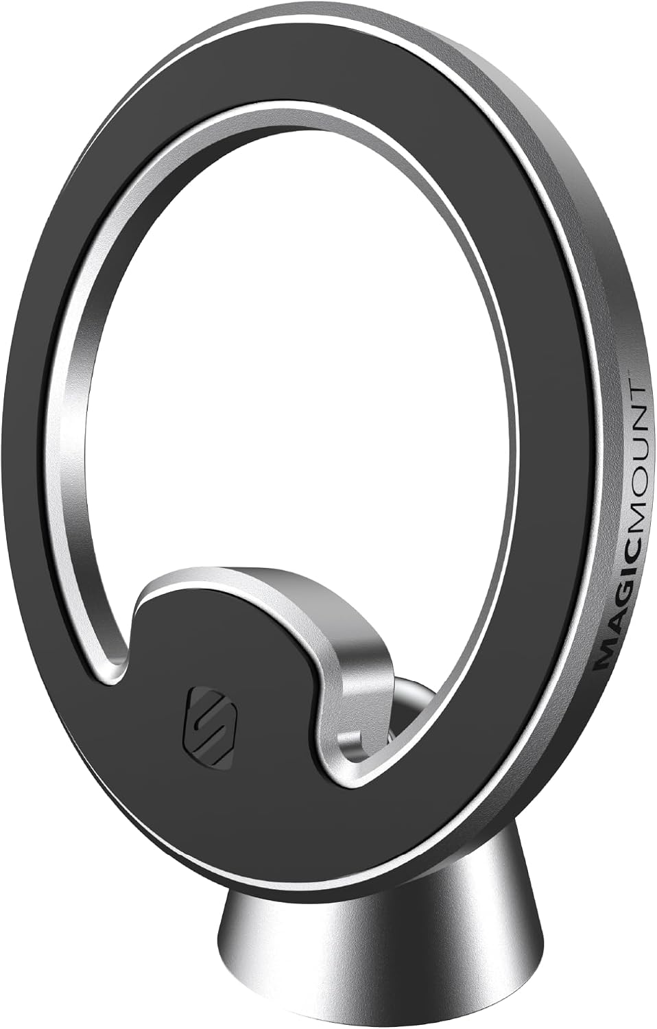 Scosche MagicMount MEMSD-SP Elite2 Magnetic Dashboard Mount for Magsafe Mobile Devices, Cell Phone Holder for Car Dash, 360° Adjustable Magnet Head, Compatible with iPhone 14, 13, 12 and MagSafe Case