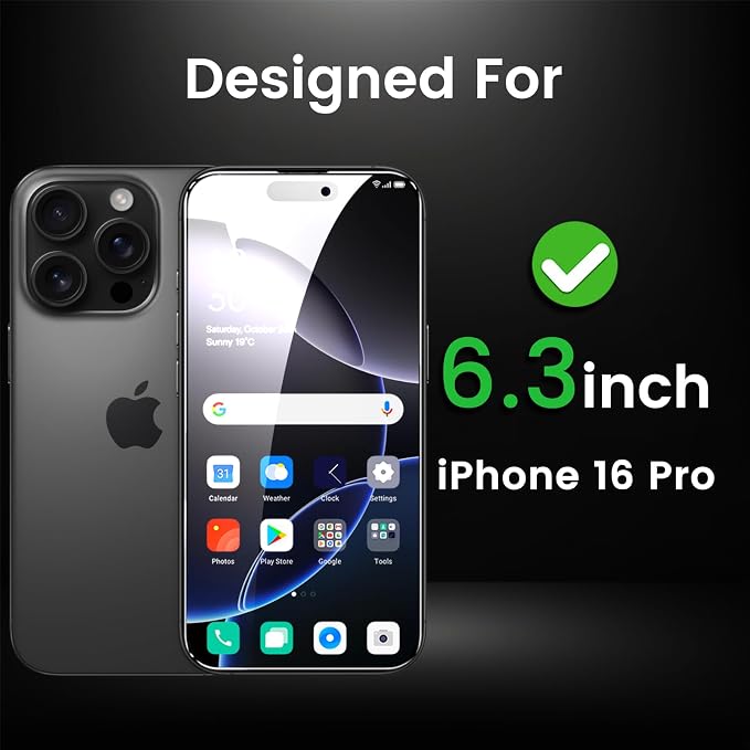 Romkasi 4 Pack Privacy Screen Protector