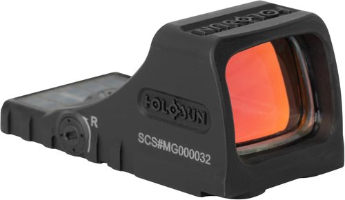 Holosun SCS MOS Green Multi-Reticle Reflex Pistol Sight - Parallax-Free 2 MOA Dot & 32 MOA Circle for Glock Full-Size Handguns
