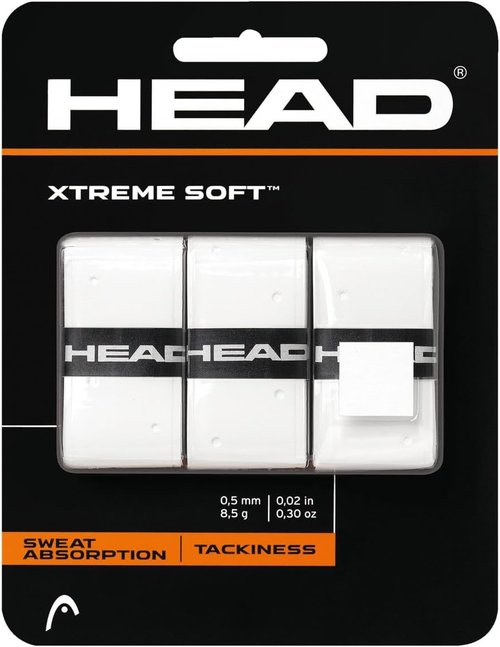 Head Xtreme Soft Racquet Overgrip - Superior Comfort & Control | Ideal for All Racquet Sizes