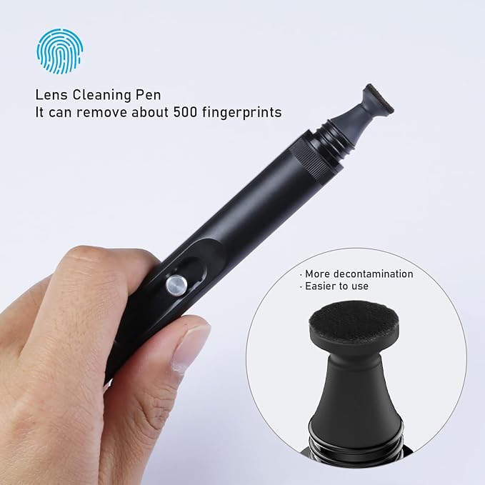 VSGO Professional Lens Cleaning Pen, Double-Ended Lens Brush