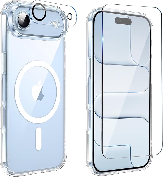 for iPhone Air Case Clear, Magnetic iPhone Air Case