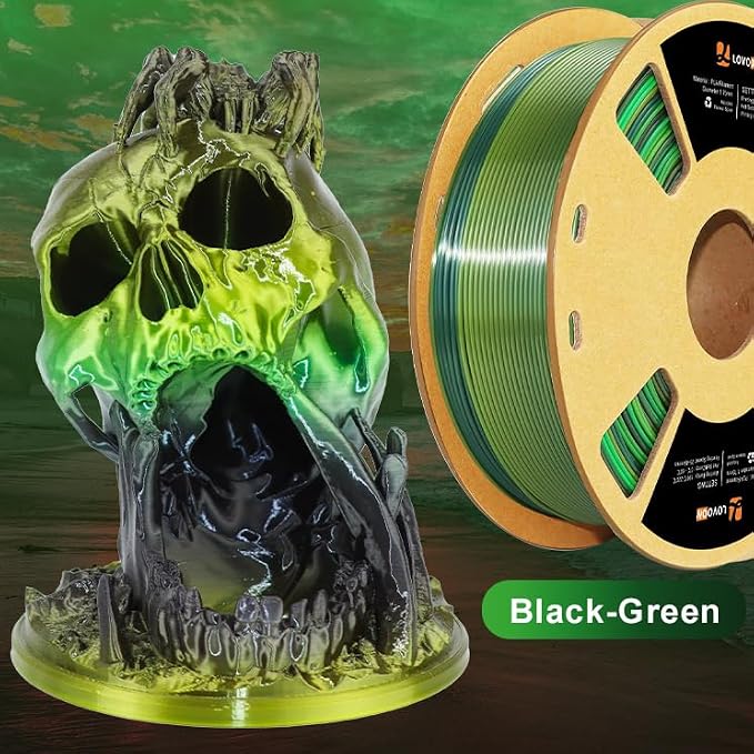 LOVOON pla Filament 1.75mm 3D Printer Filament 1kg, 3D Printing Filament
