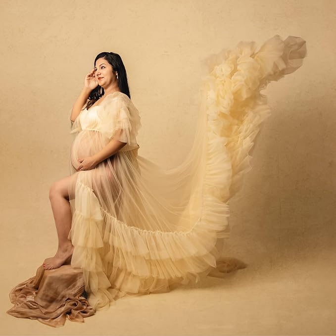 Kate Seamless Paper Backdrop for Photography Beige Cream Backdrop Paper
