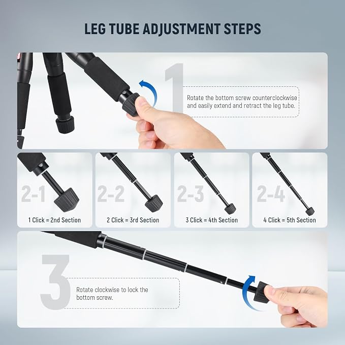 NEEWER Mini Desk Camera Tripod