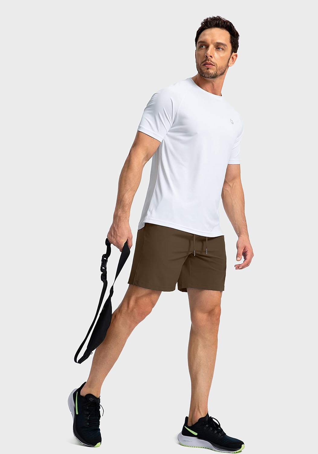 Soothfeel Men's Running Shorts - Lightweight Athletic Shorts with Zipper Pockets | 9"/7"/5" Sizes