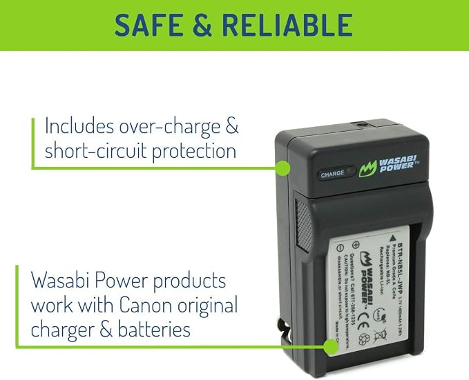 Wasabi Power Battery and Charger