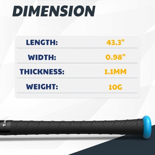 JAYA PU Bat Grip Tape - 1.1mm Non-Slip Polyurethane Handle Wrap for Baseball & Softball Bats | Soft Feel & Pro Control
