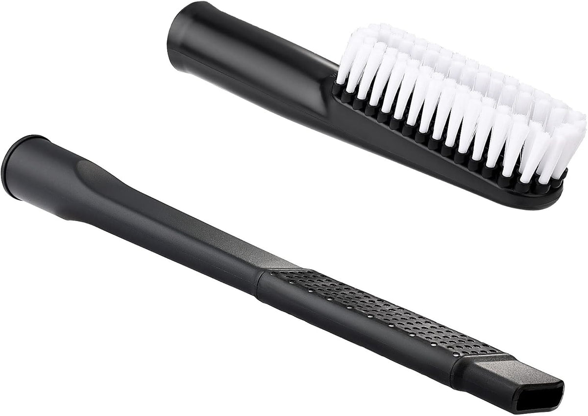 Shop-Vac 2PC 8011848 Car Cleaning Kit, 1-1/4 in. Diameter, Flexible Crevice Tool & Soft Auto Brush