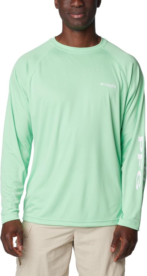 Columbia Men's Long Sleeve PFG Terminal Tackle Shirt - Quick-Dry, Lightweight Fabric