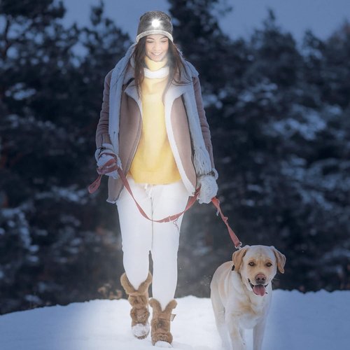 HIGHEVER LED Beanie Hat - Warm Winter Gift with Built-In Light for Men, Teens & Dads