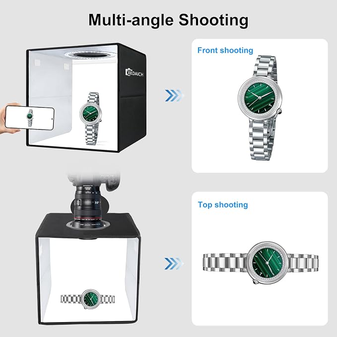 12x12 Inch Portable Folding Photo Studio Box