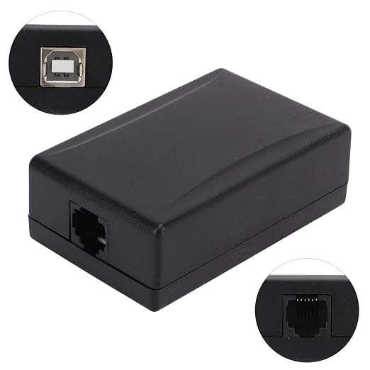 Dioche Cash Drawer Driver, USB Powered, Plug and Play, ABS Material