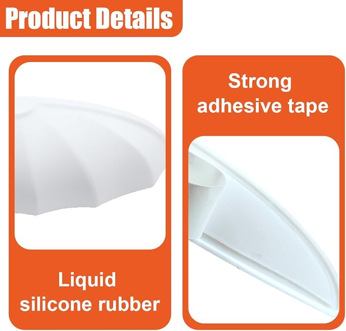 YoRise Car Rear View Camera Protection, Silicone Anti-Rain Waterproof Reversing
