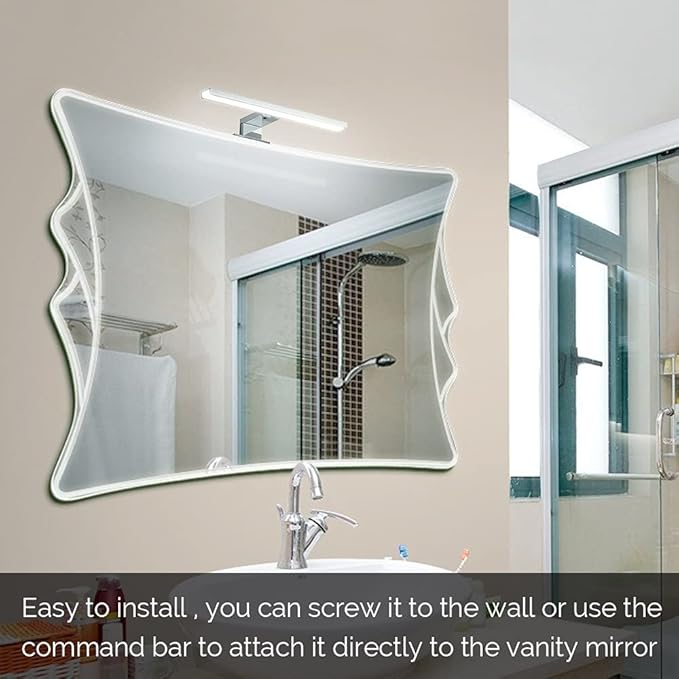 Makeup Mirror Light LED Mirror Light Vanity Lights IP44 Waterproof Makeup Mirrors Wall Lamps,Ceiling Lighting
