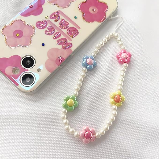 Beaded Camera Wrist Strap Cute Digital Camera Charm Lanyard, Phone Wristlet