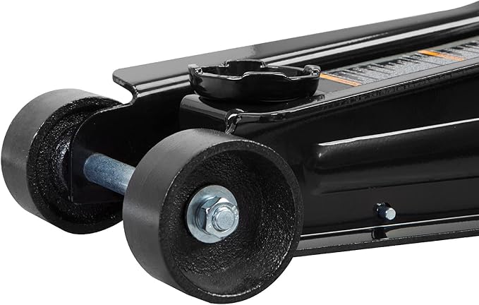 Big RED 2.5 Ton (5,000 lb) Low Profile Hydraulic Trolley Jack, Black, AT825051BR