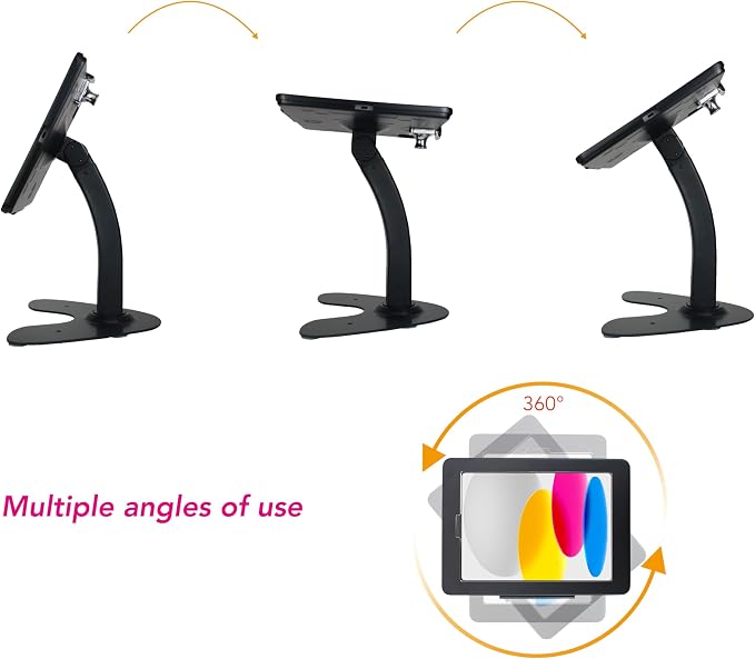 Desktop Anti-Theft Kiosk Stand POS Stand