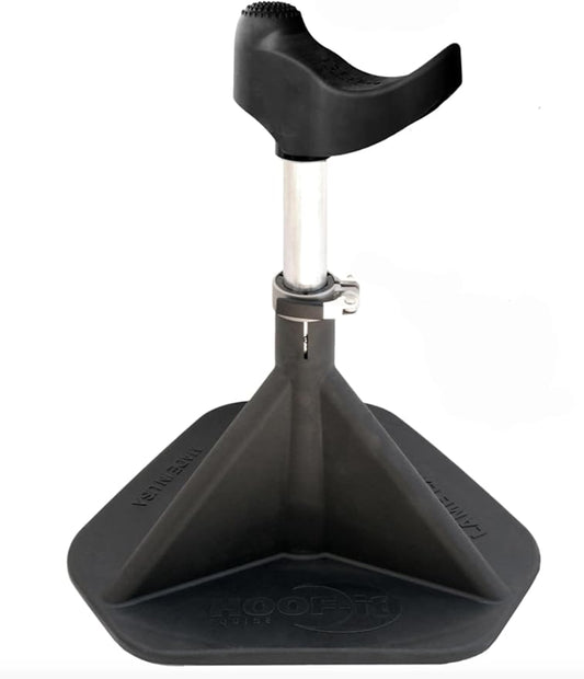 HOOF-IT Blacksmith Farrier Horse Hoof Stand, Black