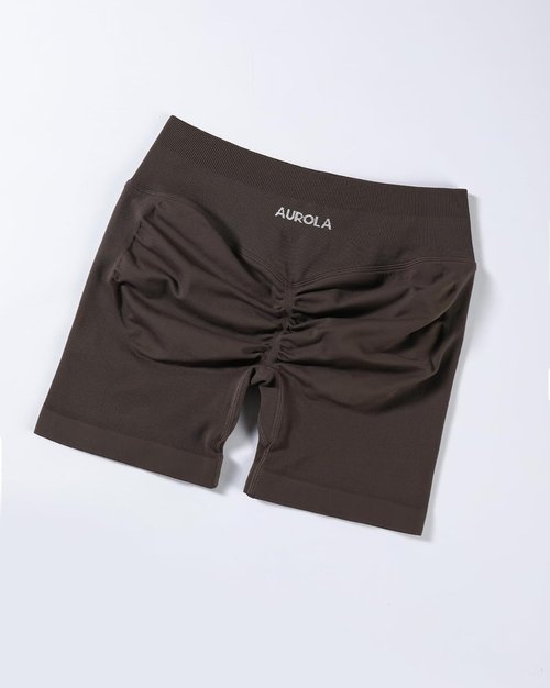 AUROLA Workout Shorts for Women - No Roll Up, Squat Proof, Seamless Compression | Sizes 2.5-6.5