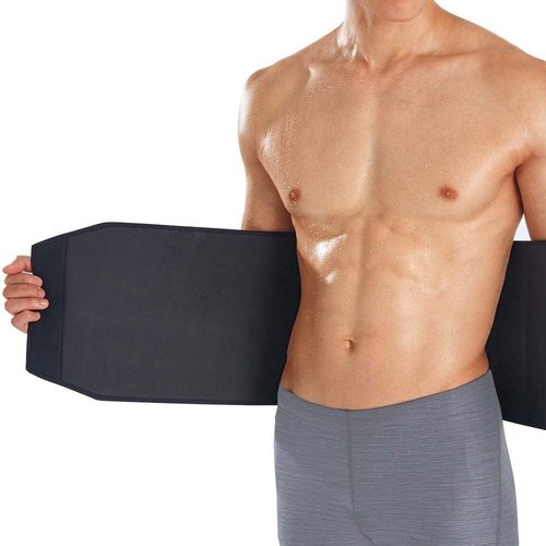 Bracoo Waist Trimmer | Adjustable Sauna Belt for Lower Belly Fat | Unisex Workout Sweat Band