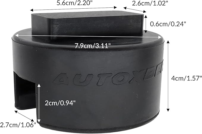 AUTOXBERT Jack Pad Stand Adapter Car Axle Jack Stands Floor Jack Pad Fits for BMW 3 4 5 Series E46 E90 E39 E60 E91 E92 X1 X3 X5 New
