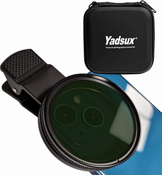 52mm Clip-on ND 2-400 Phone Lens Filter