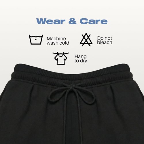 Common Stitch Fleece Joggers for Women - Slim Fit, Deep Pockets, Elastic Drawstring Waist | 3 Pack