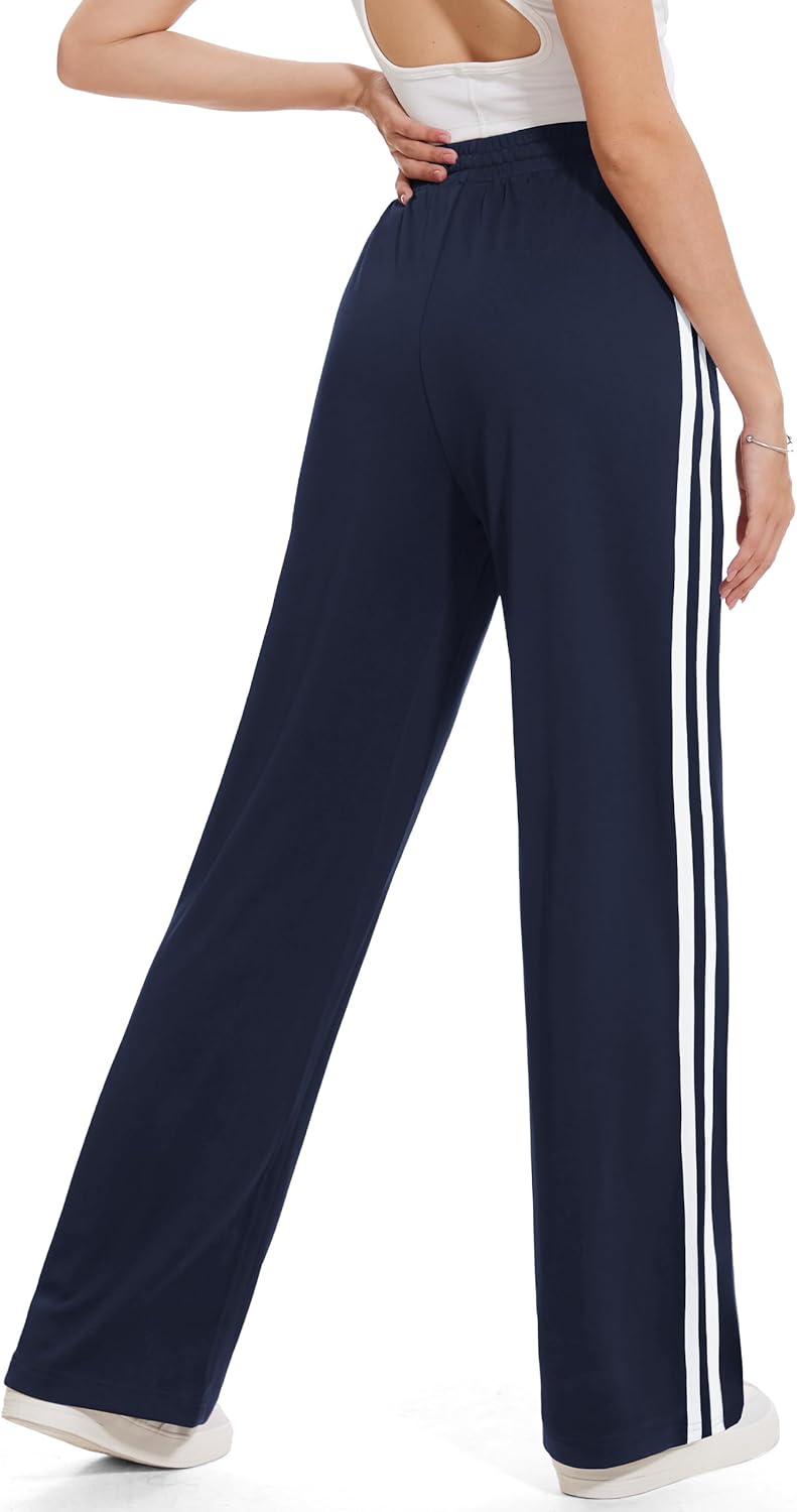 Tapata Women's Track Pants - Loose Straight Leg Athletic Jogging Sweatpants | Warm-Up Comfort, Multiple Inseams