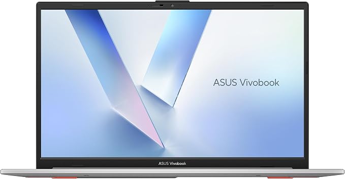 ASUS Vivobook Go 15 15.6” FHD 60Hz Laptop with Intel Processor N150, Intel UHD Graphics, 8GB RAM, 128GB SSD, Cool Silver