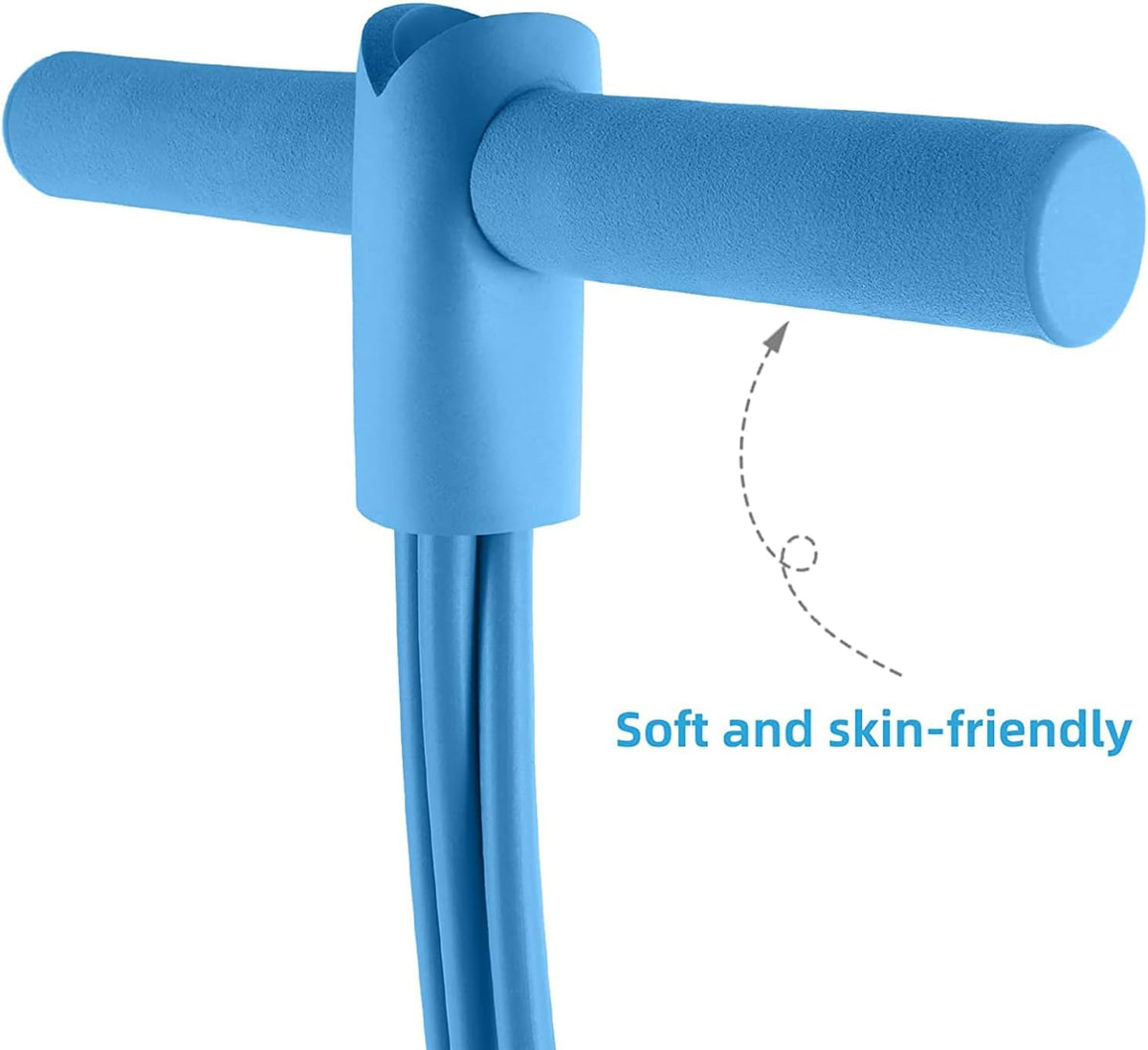 Skiennix Multi-Function Tension Rope - 4 Tube Resistance Bands with Handles for Home Gym Workouts
