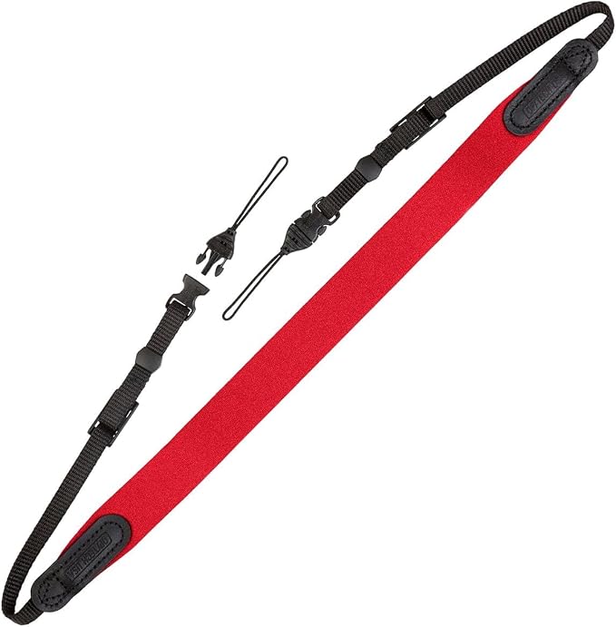 OP/TECH USA Bin/Op Neoprene Quick Release Camera Strap – Adjustable Neck or