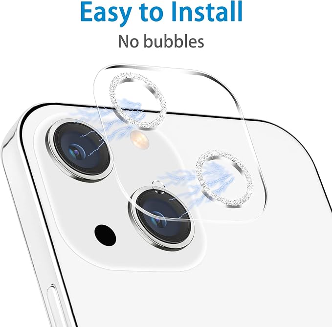 3 Pack Dengduoduo Tempered Glass Camera Lens Protector