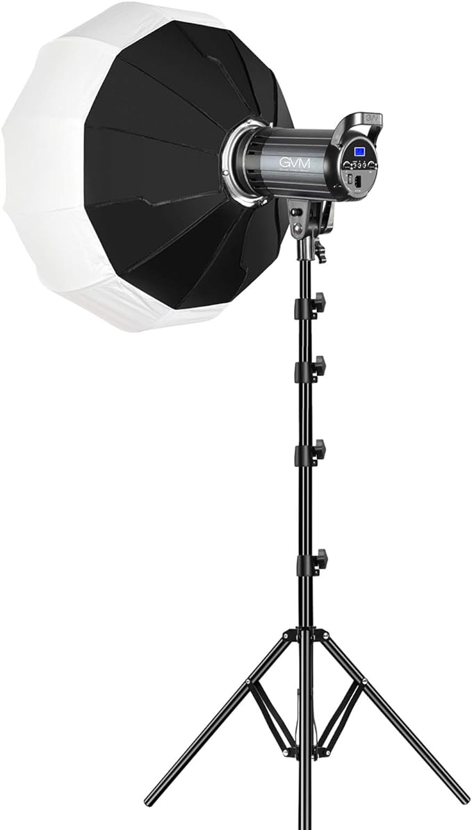 Bi-Color LED Video Light, GVM 100W Photography Lighting