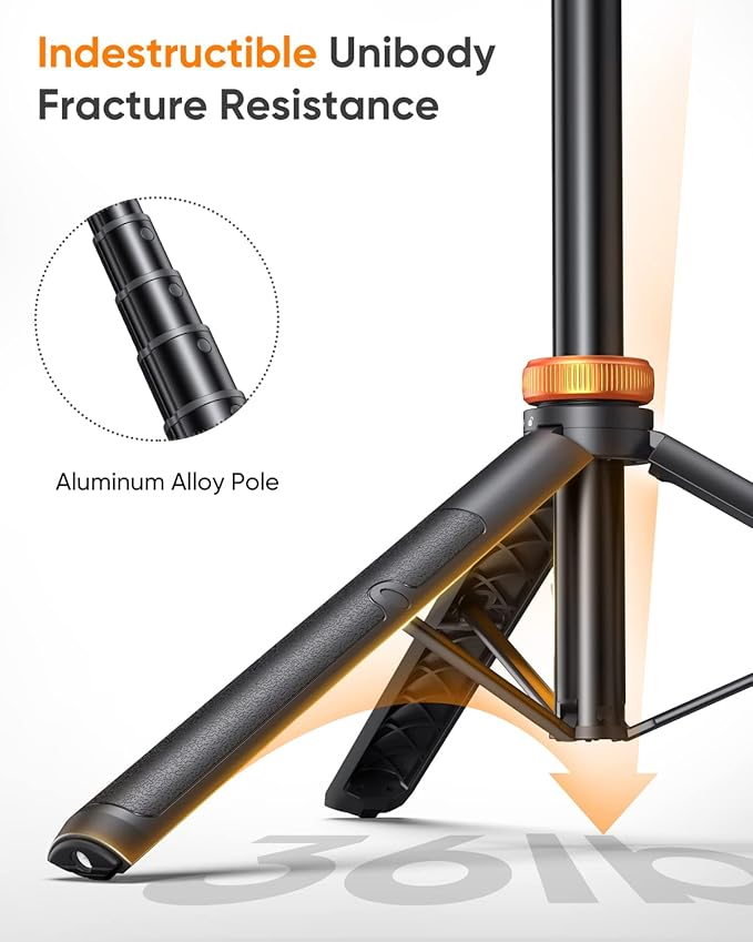 EUCOS 62" Phone Tripod, Tripod for iPhone & Selfie Stick