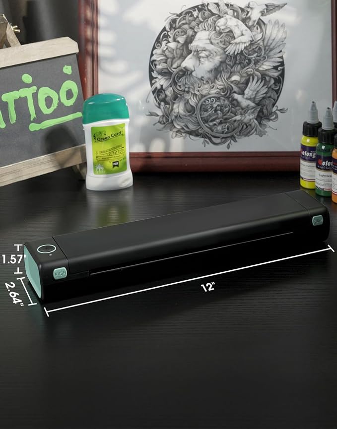 Phomemo Tattoo Stencil Printer, M08F Bluetooth Thermal Tattoo Printer