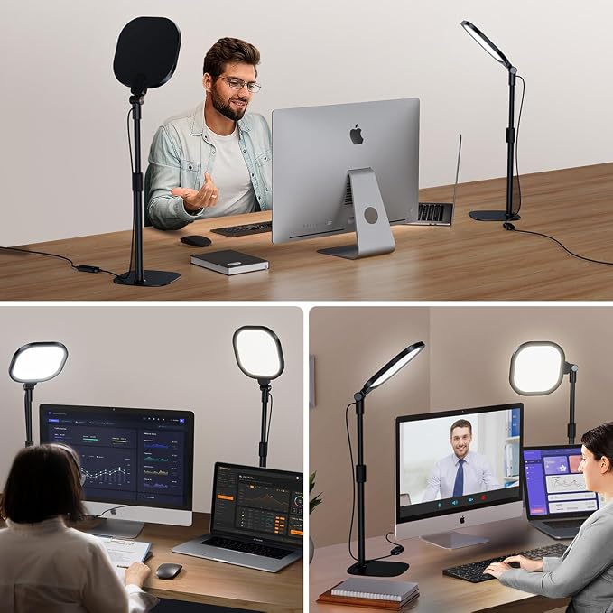 LitONES 2Pcs Desktop Video Conference Lighting