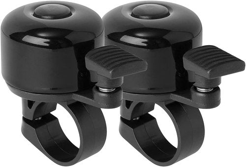 Classic Mini Bike Bell 2 Pack by [Brand Name] - Loud Melodious Sound for Kids & Adults | Perfect for Road, Mountain, BMX