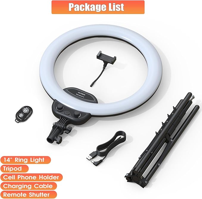 ALTSON 14'' Selfie Ring Light
