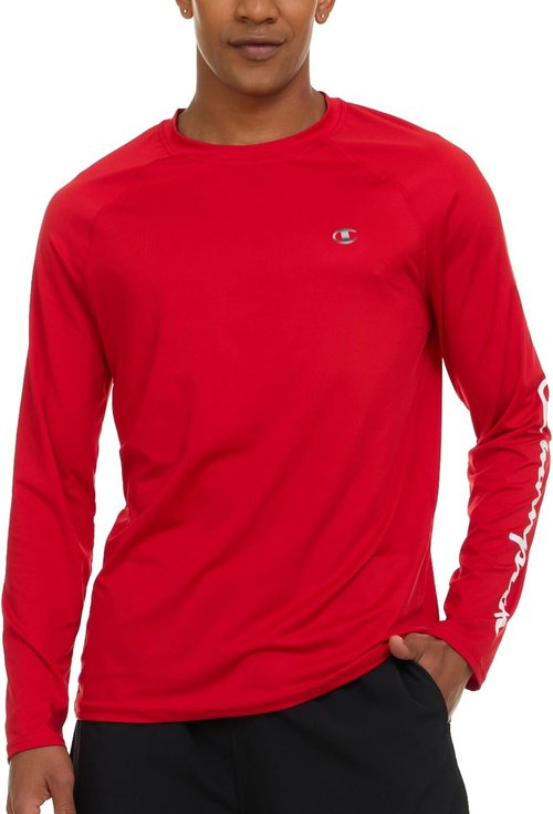 Champion Long Sleeve Rash Guard for Men - UPF 50+ Sun Protection Swim Shirt | Quick Dry Fishing & Hiking